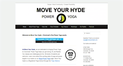 Desktop Screenshot of moveyourhyde.com